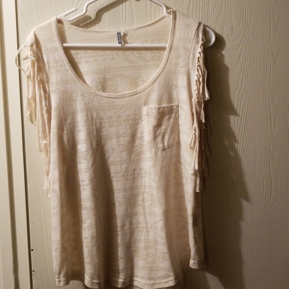 Tank w/ fringes